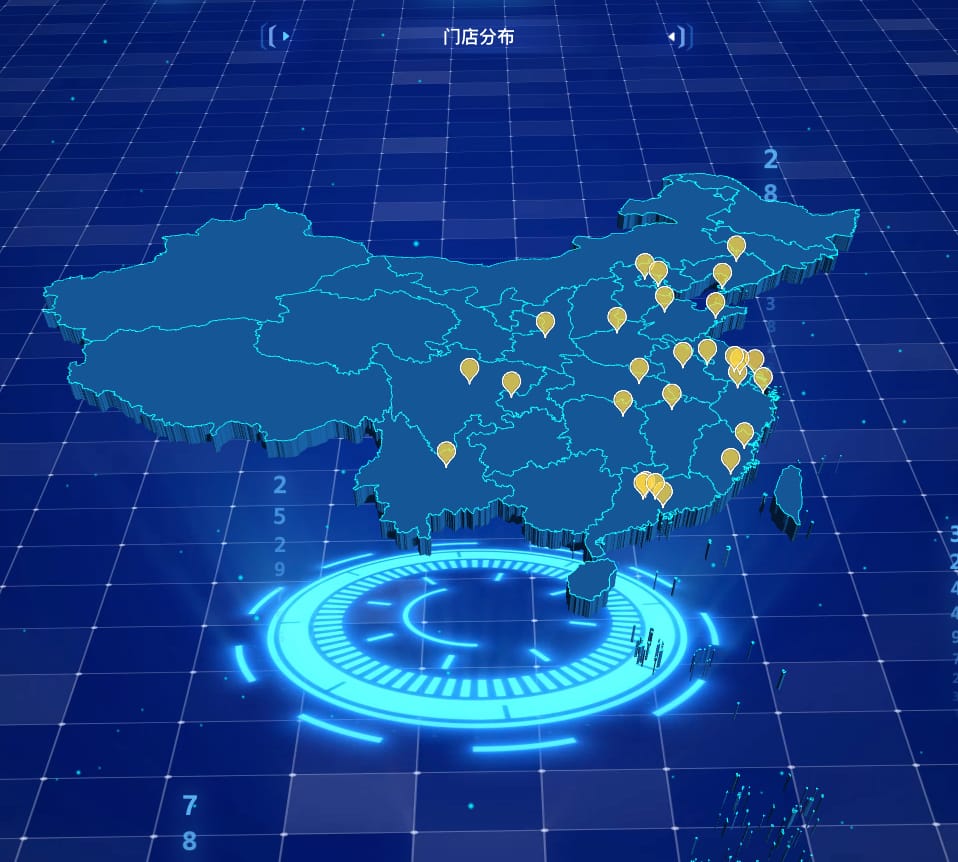 门店分布