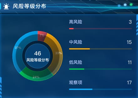 风险等级分布