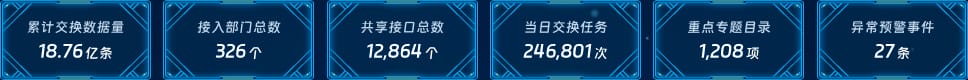 政务服务核心指标