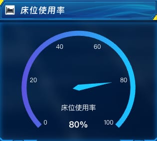床位使用率
