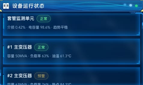 设备运行状态