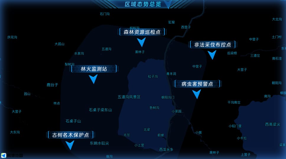 区域态势总览