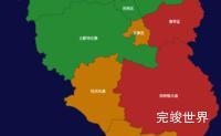 echarts呼和浩特市地图演示实例threejs地图实例