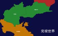 echarts克孜勒苏柯尔克孜自治州地图geoJson数据实例下载