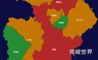 echarts十堰市地图geoJson数据实例下载