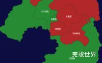 echarts辽阳市地图geoJson数据实例下载