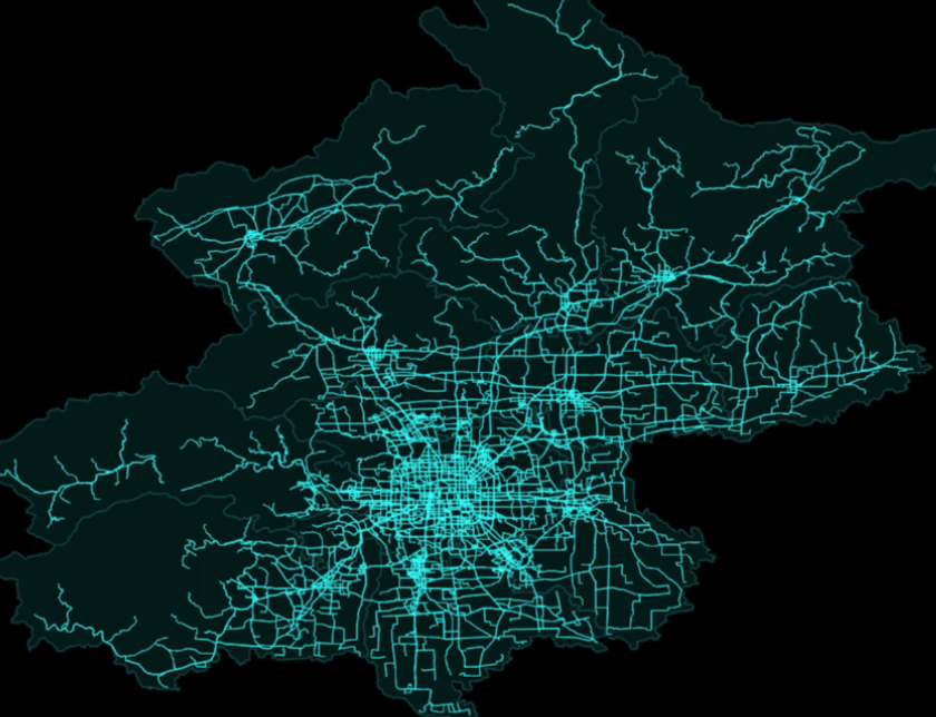 地图公交轨迹效果