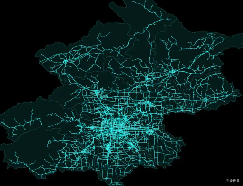 地图公交轨迹效果