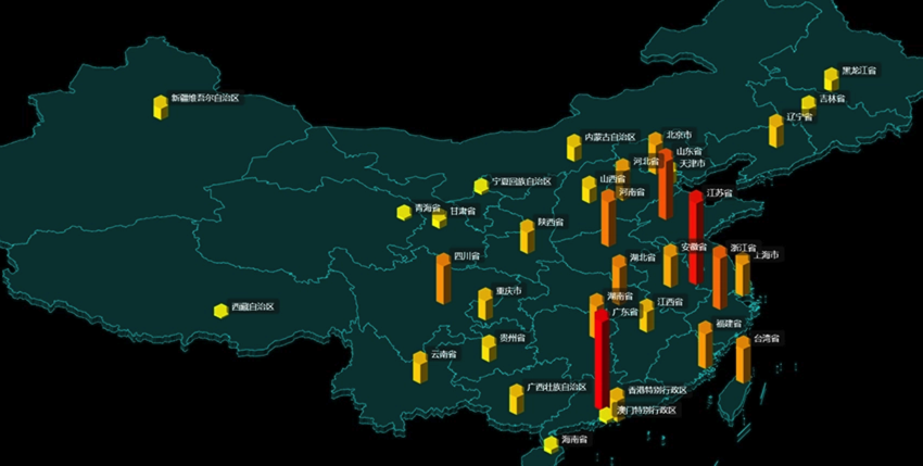 地图柱子效果