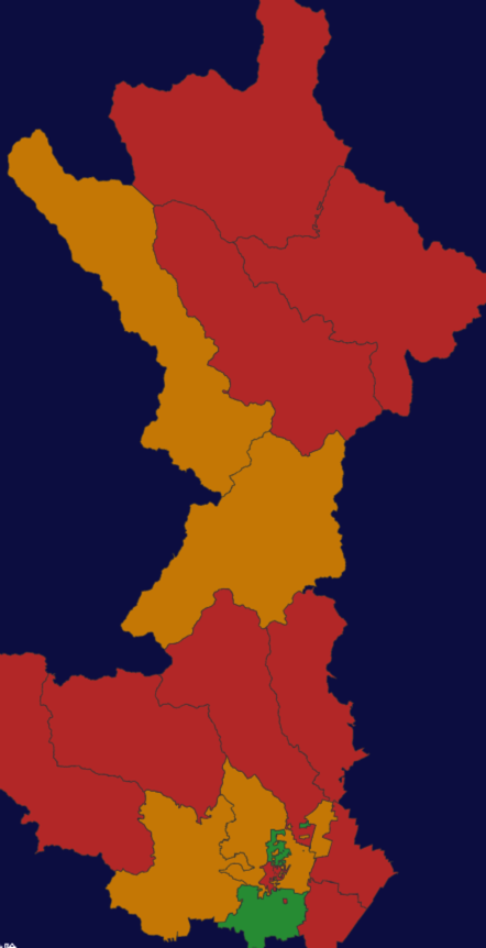 echarts地图北京市怀柔区渲染效果实例