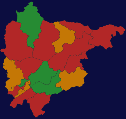echarts地图北京市密云区渲染效果实例
