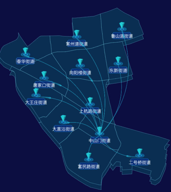03 echarts地图仿3d效果
