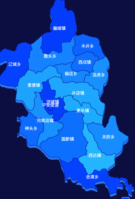 echarts地图visualMap
