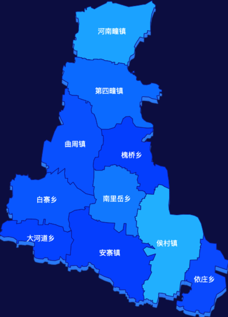 echarts地图visualMap
