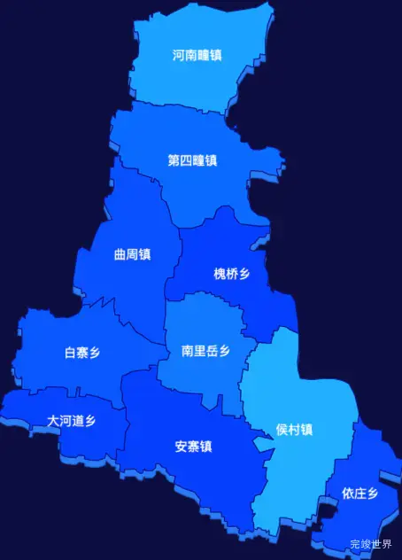 echarts地图visualMap