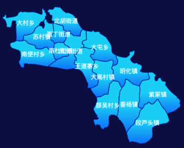 echarts邢台市南宫市颜色渐变