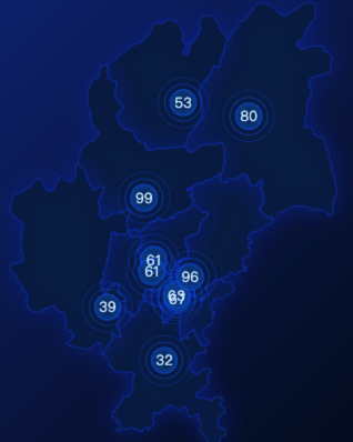 echarts贵阳市地图散点图实例
