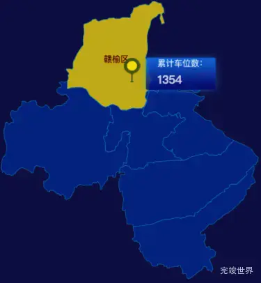 echarts连云港市地图实现点击地图插小旗效果