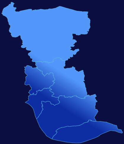 echarts泰州市地图颜色渐变