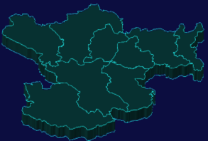 threejs陇南市 3d地图实例