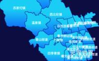 北京市海淀区geoJson地图渲染实例