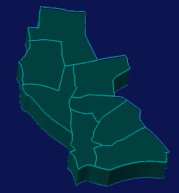threejs上海市虹口区地图3d地图代码演示