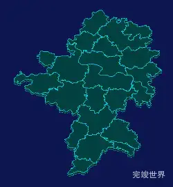 threejs重庆市潼南区地图3d地图实例