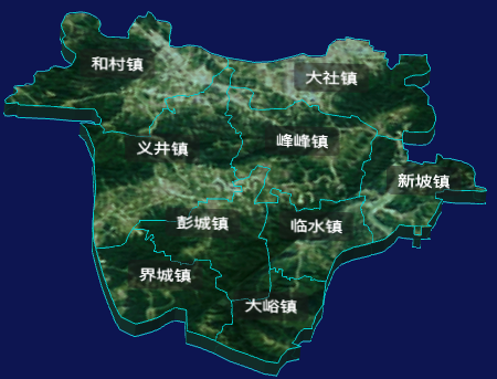 threejs邯郸市峰峰矿区地图3d地图自定义贴图实例代码
