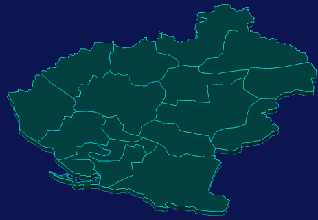 threejs邢台市宁晋县地图3d地图效果