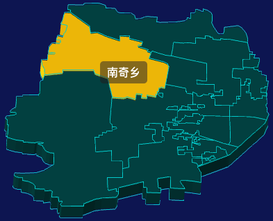 threejs保定市竞秀区地图3d地图鼠标移入显示标签并高亮实例