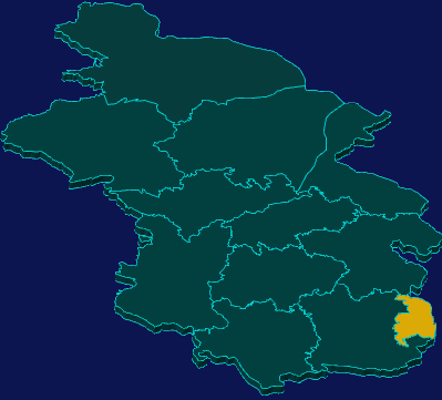 threejs洛阳市新安县地图3d地图指定区域闪烁