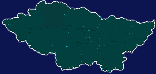 threejs南阳市南召县geoJson地图3d地图添加描边效果