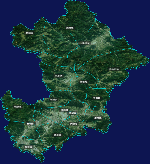 threejs南阳市内乡县geoJson地图3d地图自定义贴图加CSS3D标签