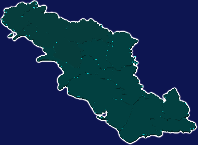 threejs南阳市淅川县geoJson地图3d地图添加描边效果