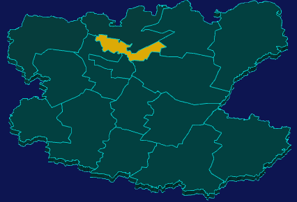 threejs南阳市社旗县geoJson地图3d地图指定区域闪烁