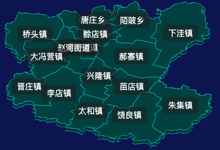threejs南阳市社旗县geoJson地图3d地图css2d标签