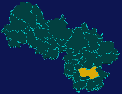 threejs信阳市平桥区geoJson地图3d地图指定区域闪烁