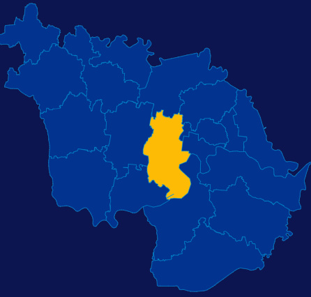 echarts信阳市淮滨县geoJson地图区域闪烁