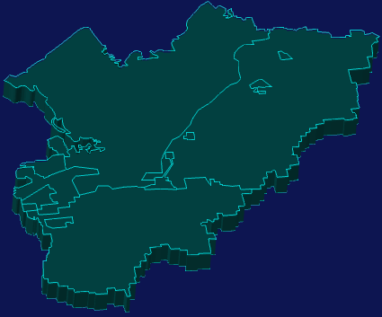 threejs焦作市马村区geoJson地图3d地图
