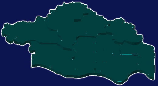 threejs焦作市孟州市geoJson地图3d地图添加描边效果