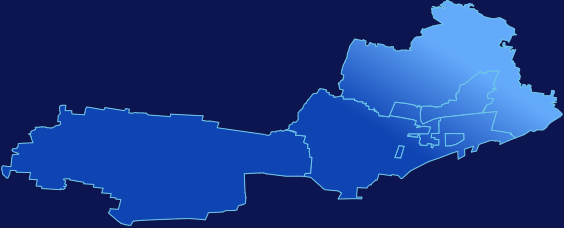 echarts新乡市凤泉区geoJson地图全局颜色渐变