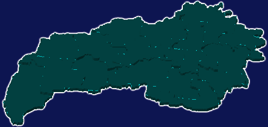 threejs驻马店市西平县geoJson地图3d地图添加描边效果