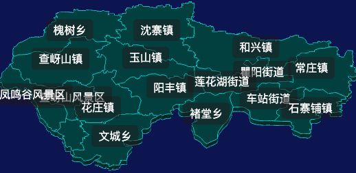 threejs驻马店市遂平县geoJson地图3d地图css2d标签