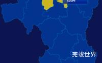 echarts周口市淮阳区geoJson地图点击地图插小旗实例