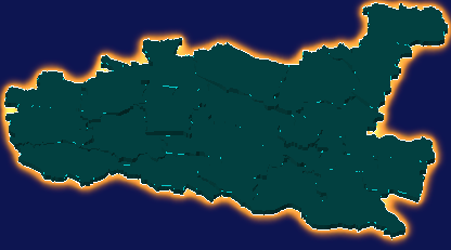 threejs周口市鹿邑县geoJson地图3d地图添加金色效果