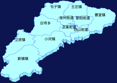 使用的是echarts-gl结合echarts实现的3d地图效果实例