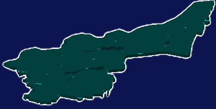threejs濮阳市台前县geoJson地图3d地图添加描边效果