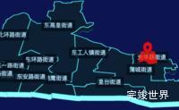 echarts平顶山市卫东区geoJson地图3d地图自定义图标代码演示