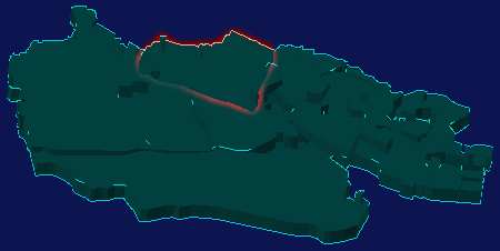 threejs平顶山市新华区geoJson地图3d地图指定区域闪烁