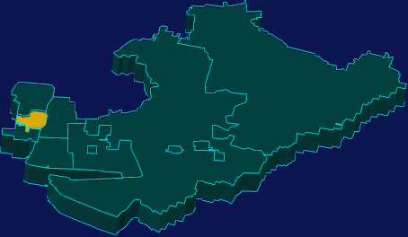 threejs开封市顺河回族区geoJson地图3d地图指定区域闪烁